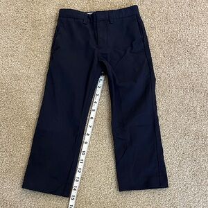 J. Crew Factory Kids Navy Thompson Suit Pants in Flex Chino-Size 4